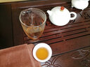 金鑲玉玻璃茶具套裝 整套家用喝泡茶功夫茶具耐熱水晶杯 曉青 曬單實(shí)拍圖