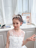 婼顏兮兒童皇冠頭飾公主女童生日走秀王冠小女孩演出表演小朋友發(fā)箍發(fā)飾 單皇冠 曬單實(shí)拍圖