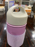 乾唐軒【官方授權(quán)】活瓷杯 同心緣旅行隨身杯單層陶瓷便攜水杯可愛 無光紫（手提蓋） 曬單實拍圖