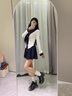CHERY KALLY【城市探險】氣質(zhì)厚底老爹鞋女士2025新款春夏真皮休閑增高鞋子 咖啡色 37 曬單實(shí)拍圖