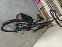 永久蝴蝶把旅行自行車(chē)男女鋁合金公路車(chē)禧瑪諾變速碟剎長(cháng)途騎行單車(chē) 24速 線(xiàn)碟 消光灰 曬單實(shí)拍圖