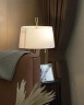 熊拉图轻奢品牌全铜水晶大台灯卧室床头灯 客厅创意装 T2520/1全铜水晶台灯   按钮开关 实拍图