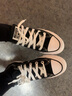 匡威（Converse）帆布鞋男鞋女鞋2025春季新款A(yù)ll Star經(jīng)典學(xué)生情侶低幫休閑鞋板鞋 黑色101001/建議拍小一碼或半碼 36.5 曬單實(shí)拍圖