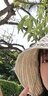 卡蒙（Kenmont）大檐防曬帽女夏季大頭圍全臉遮陽(yáng)帽防紫外線(xiàn)輕量鐘型帽顯臉小6214 曬單實(shí)拍圖