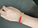 珍珊琥 紅色珊瑚手鏈 佩戴氣質(zhì)優(yōu)雅 時(shí)尚顯氣質(zhì)珠寶 曬單實(shí)拍圖