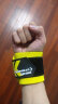 FITTERGEAR健身护腕男卧推护手腕举重力量训练防扭伤运动绷带 黑黄色一对 实拍图