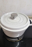 蘇泊爾（SUPOR）琺瑯鍋鑄鐵鍋 煲湯鍋燉鍋煮鍋無(wú)涂層燜燒搪瓷鍋 燃氣灶電磁爐通用 松露白 直徑 24cm 曬單實(shí)拍圖