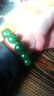念玉天然和田玉手鏈男女款手串新疆和田碧玉手鏈圓珠子菠菜綠玉石珠子 直徑14mm（15顆） 曬單實(shí)拍圖