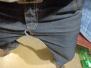 望了型春夏季薄款彈力牛仔褲男直筒修身休閑男褲中青年工作干活耐臟長(cháng)褲 8010黑+8010藍】好品質(zhì) 發(fā)2條 34碼【2尺7】 140-150斤 曬單實(shí)拍圖