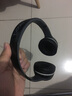 JZEPHF 適用魔音beats耳機(jī)套solo2.0海綿套solo2耳套魔聲wireless耳罩3代保護(hù)套二代海綿套三代更換耳墊 黑色有線版一對蛋白皮 曬單實拍圖
