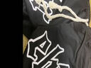 凰梡美式復古短褲男夏季寬松潮牌薄款街頭五分褲運動(dòng)休閑籃球沙灘褲子 黑色 L (建議105-125斤) 曬單實(shí)拍圖