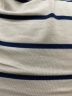 爱慕儿童（AIMER KIDS）男童夏季短袖睡衣套装A类经典轻薄透气莫代尔条纹家居服|兰精零 深蓝条纹+深蓝ZS1 150 晒单实拍图