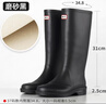 回力雨鞋女士時(shí)尚成人高筒雨靴防水鞋膠鞋套鞋水靴子HL033 黑色 39 曬單實(shí)拍圖