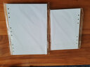 木雷 加厚活頁(yè)紙內芯九孔筆記本子替換本芯可拆卸活頁(yè)本道林活頁(yè)紙學(xué)生簡(jiǎn)約內頁(yè)6孔橫線(xiàn)記事本活頁(yè)替芯 A5/空白本芯/2本裝 曬單實(shí)拍圖