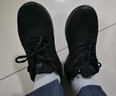 奈客保羅【廠(chǎng)牌】男鞋休閑鞋透氣輕便旅游鞋網(wǎng)面戶(hù)外跑步運動(dòng)鞋軟底波鞋男 黑灰色 單層 40 (250mm) 曬單實(shí)拍圖