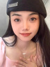 法蔻（farcoko）項鏈女可拉動翅膀愛心粉鉆鎖骨鏈時尚飾品情人節(jié)生日禮物送女友  丘比特之心項鏈女-粉鋯 -【免費刻字】 曬單實拍圖