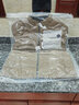 諾帝卡（NAUTICA）男裝秋冬新款防輕濺水休閑羽絨服JE1400/JE2400 輕薄無(wú)袖標JE1400 砂礫黃20B XL 曬單實(shí)拍圖