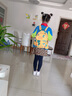 辰敘兒童書(shū)包韓版女童時(shí)尚幼兒園背包2024新款小學(xué)生出游雙肩包男童 黃色 曬單實(shí)拍圖