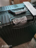 梵地亚行李箱男铝框26英寸拉杆箱大容量飞机旅行箱密码箱包女皮箱子黑 晒单实拍图