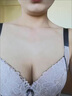 秀色濱伊調(diào)整型大胸內(nèi)衣女薄款聚攏收副乳大碼文胸套裝高側(cè)比六排扣胸罩 粉色套裝 36/80B(薄杯0.3CM)六排扣 曬單實(shí)拍圖