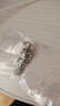 華維珠寶S999圓珠銀項(xiàng)鏈銀子鎖骨女短款毛衣鏈子生日簡約時(shí)尚頸銀珠素鏈 3mm45厘米約6克 曬單實(shí)拍圖
