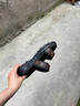 柯盾（KEDUN）拖鞋男夏季時(shí)尚厚道皮拖外穿新款一字拖潮流軟底防滑沙灘鞋涼鞋 黑色 41 曬單實(shí)拍圖