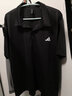 阿迪達斯 （adidas）POLO衫男 25夏季新款運動(dòng)服休閑衣服翻領(lǐng)短袖冰絲速干透氣t恤男 黑色/Polo領(lǐng)/長(cháng)袖 3XL 190 曬單實(shí)拍圖