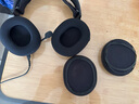 魔律適用于steelseries賽睿寒冰3耳罩 寒冰7PRO耳機套 寒冰5頭戴式海綿套 耳罩頭梁套頭梁帶替換配件 黑色凝膠+足球網(wǎng)耳套一對 曬單實(shí)拍圖