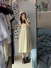 熒蒂連衣裙女2025新款夏季感法式氣質(zhì)連衣裙教資面試服裝小眾長裙子 圖片色 M 曬單實(shí)拍圖