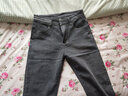 琛倪 九分牛仔褲男秋季薄款修身小腳網(wǎng)紅韓版潮流休閑男士彈力褲 帝9250【灰色】 31 曬單實(shí)拍圖