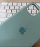 諾邦士適用蘋(píng)果13promax保護套iPhone12液態(tài)硅膠殼1大孔保護殼簡(jiǎn)約時(shí)尚XR手機殼網(wǎng)紅超薄手機套蘋(píng)果6軟殼 【淡青色】液態(tài)硅膠大孔殼 iPhone 12 曬單實(shí)拍圖