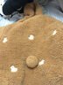 幼歌（YOUGE） 寶寶卡通繡花羊羔絨毛絨外套嬰幼兒可愛保暖加絨外衣潮 淺咖 100 cm 曬單實拍圖