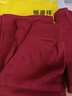 恒源祥秋衣秋褲男純棉基礎內衣棉毛衫男士打底薄款保暖內衣線(xiàn)衣線(xiàn)褲套裝 酒紅-圓領(lǐng) XL (175) 曬單實(shí)拍圖