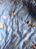 梦洁宝贝卡通男孩全棉磨毛纯棉印花床单被套 小小飞行家1.5米床 实拍图