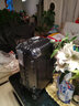Ambassador大使拉桿箱20英寸萬向輪PC鏡面條紋行李箱飛機(jī)輪登機(jī)鉚釘鋁框箱 光亮黑 20英寸登機(jī)箱 曬單實(shí)拍圖