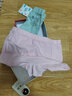 Q21小海綿內褲兒童男女童寶寶透氣抑菌不夾屁屁平角短褲 女三角-奶紫奶藍夢(mèng)粉米色荷綠 5條 130 建議體重43-55斤 曬單實(shí)拍圖