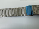 watchbond適用華為手表watch5表帶gt6pro純鈦gt5pro鈦合金屬watch4pro表帶GT6/5/4保時(shí)捷全鈦GT3pro男士腕帶 【流線(xiàn)凸形三珠-全鈦】官方銀 適用華為手表watch5表帶 曬單實(shí)拍圖