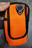 顧凱 運動(dòng)手機臂包跑步臂包袋男女手腕臂包帶適用蘋(píng)果11/12/華為mate榮耀iphoneX小米三星 明亮橙(大號通用6英寸以下手機) 曬單實(shí)拍圖