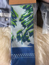 KOLON SPORT/可隆圍巾 男女通用戶外運動多場合搭配造型正方形SCARF LUMU4MT022-BU 藍色 XXX 曬單實拍圖