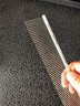 迪萊特船記（DELIGHT）寵物排梳白金款銀狐超細針密齒狗直排梳貓狗梳子磨砂鋁柄美容梳 銀狐DL125稀齒-銀色 曬單實(shí)拍圖