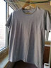 霧卡【純棉體恤6件裝】夏裝新品短袖t恤男大碼男裝t恤上衣純色半截袖 淺灰+淺灰+白+白+黑+黑 5XL 建議 200-220斤 曬單實(shí)拍圖
