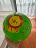 费雪（Fisher-Price）儿童玩具球 宝宝小皮球拍拍球22cm（黄色 赠送打气筒）F0516H3六一儿童节礼物送宝宝 实拍图