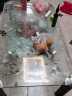 夕音 圆形餐桌布软玻璃茶几垫防水防油餐桌垫塑料透明玻璃水晶板定制 迎宾菊普通(1.5mm) 80*80cm 实拍图