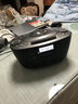 熊貓（PANDA） CD810 cd機(jī)播放器錄音機(jī)磁帶機(jī)英語(yǔ)光盤(pán)復(fù)讀機(jī)收錄機(jī)收錄音機(jī)一體機(jī)家用CD音響U盤(pán)音樂(lè)播放器 黑色【含遙控器+電源線+音頻線】 曬單實(shí)拍圖
