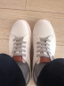 圣伽步skap小白鞋男士运动休闲平底板鞋N10A4L01 米白色 42 实拍图