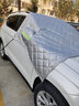 長(cháng)城哈弗H1 H2 H2S哈佛H4 H5半罩車(chē)衣車(chē)罩SUV汽車(chē)前擋風(fēng)玻璃罩冬季加厚保暖防雪防霜防凍套 升級牛津布--加厚款棉被防盜型--下單請留言車(chē)型 哈弗H2專(zhuān)用 曬單實(shí)拍圖