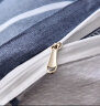 南极人NanJiren 全棉三件套 简约单人学生宿舍床上用品纯棉被套床单枕套 1.2米床 150x200cm 青春 实拍图