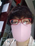 迷人微笑防曬口罩女男夏季3D冰絲防塵口罩紫外線(xiàn)透氣可清洗調節黑色口罩時(shí)尚防風(fēng)薄款防花妝口罩春秋 可調節冰絲粉紫3只 曬單實(shí)拍圖