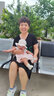 Aengbay昂貝 嬰兒公主裙夏女寶寶百日宴衣服女純棉洋氣連衣裙小童內(nèi)褲裙 小紅果 80 cm 曬單實(shí)拍圖