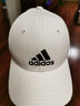 adidas 阿迪達斯帽子鴨舌帽男帽女帽網(wǎng)球帽舒適休閑運動(dòng)帽 白色FK0890 曬單實(shí)拍圖